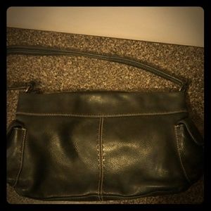 FOSSIL Black Leather Handbag